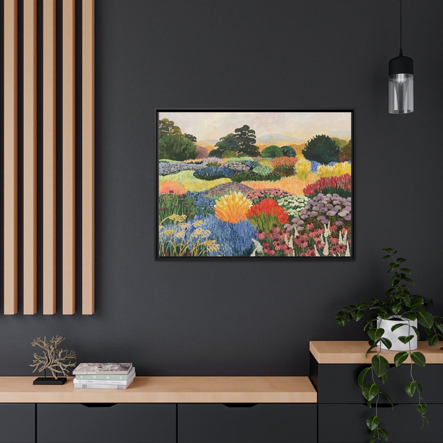 "Summer Field" kehystetty*