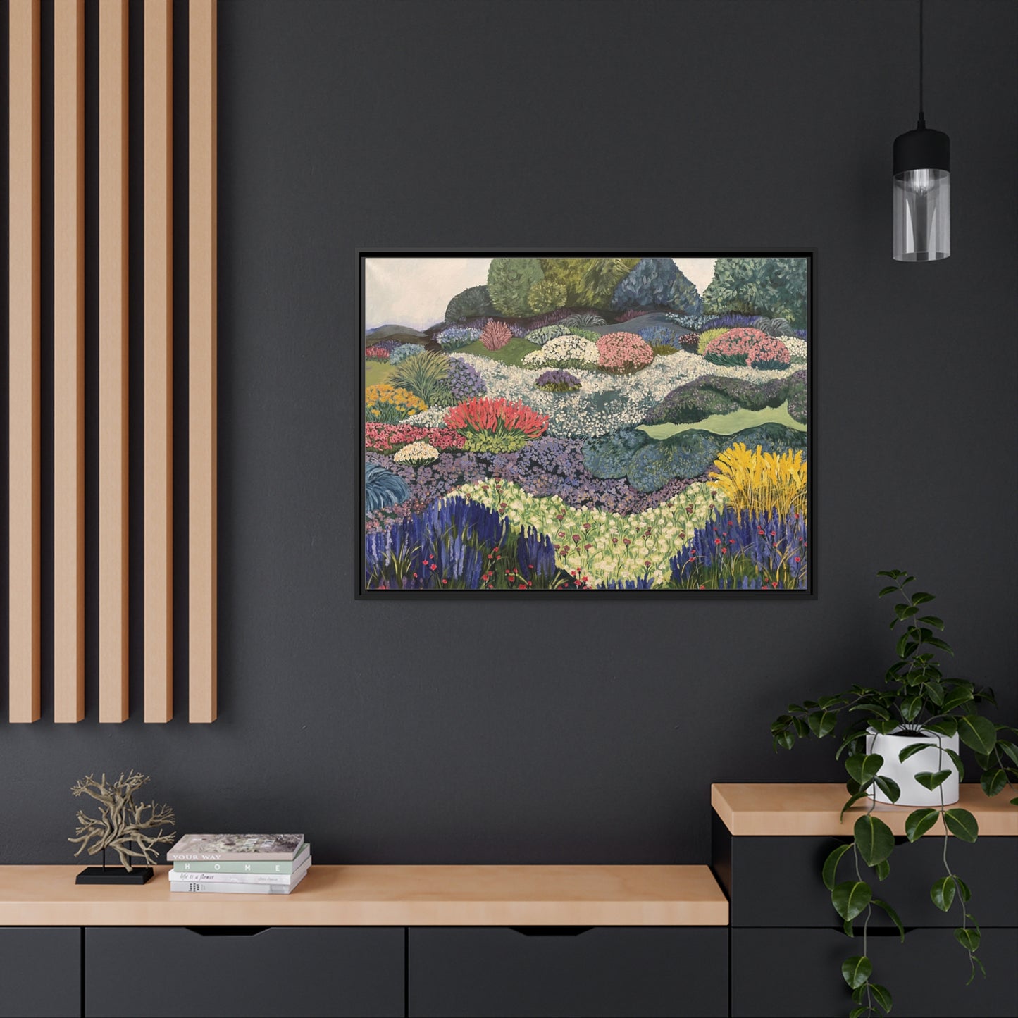 "Flower Carpets" kehystetty*