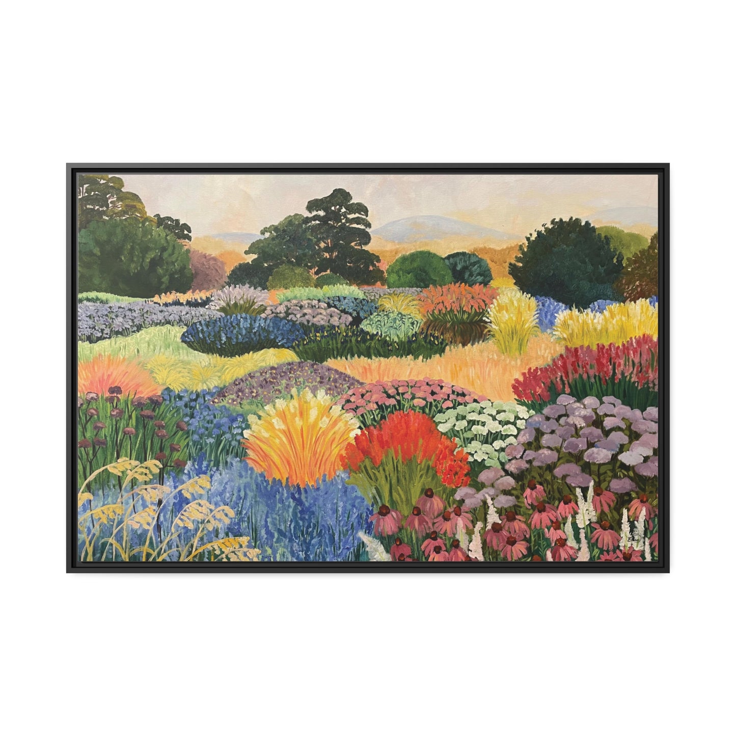 "Summer Field" kehystetty*