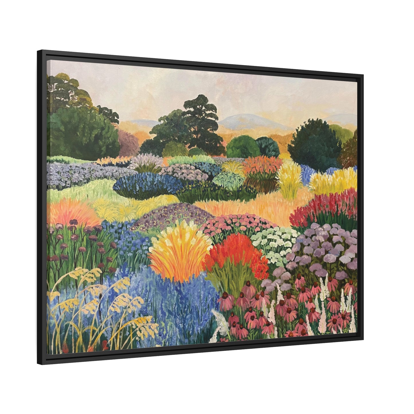 "Summer Field" kehystetty*