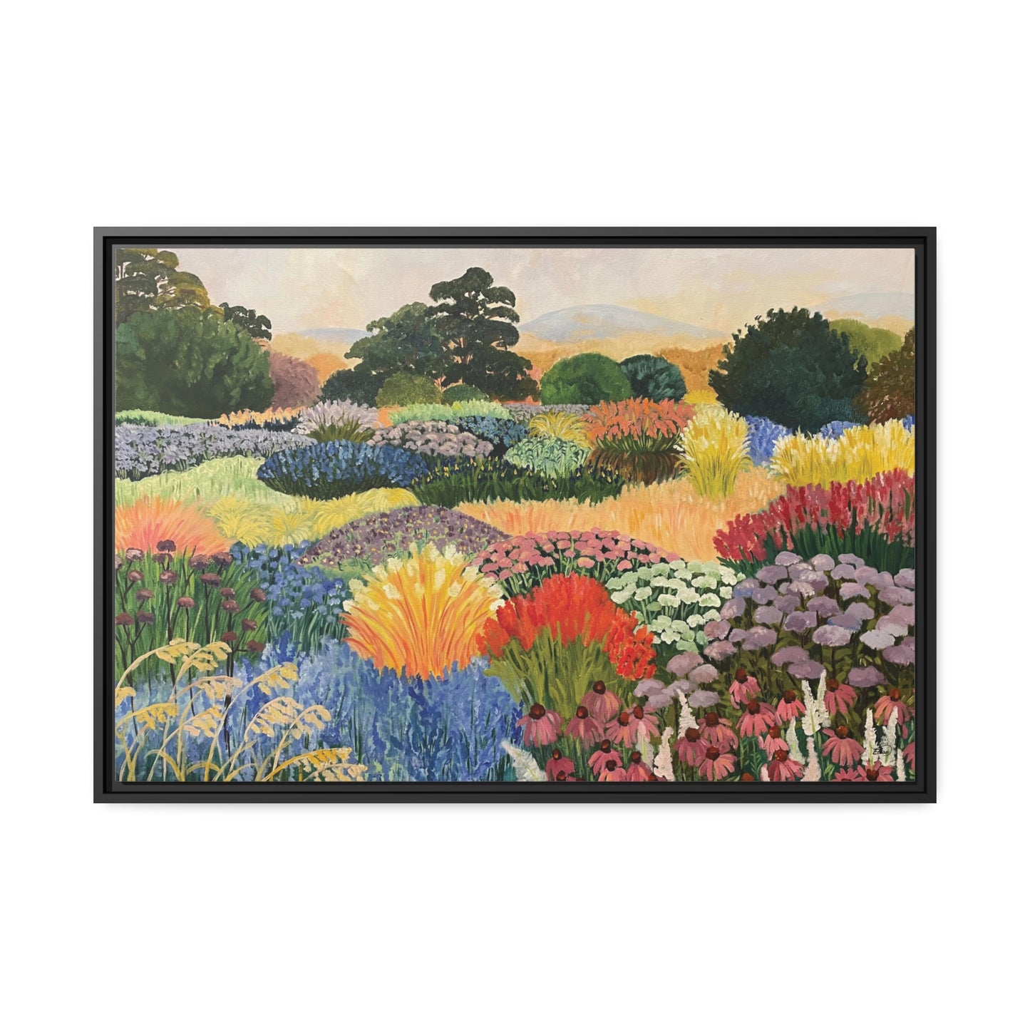 "Summer Field" kehystetty*