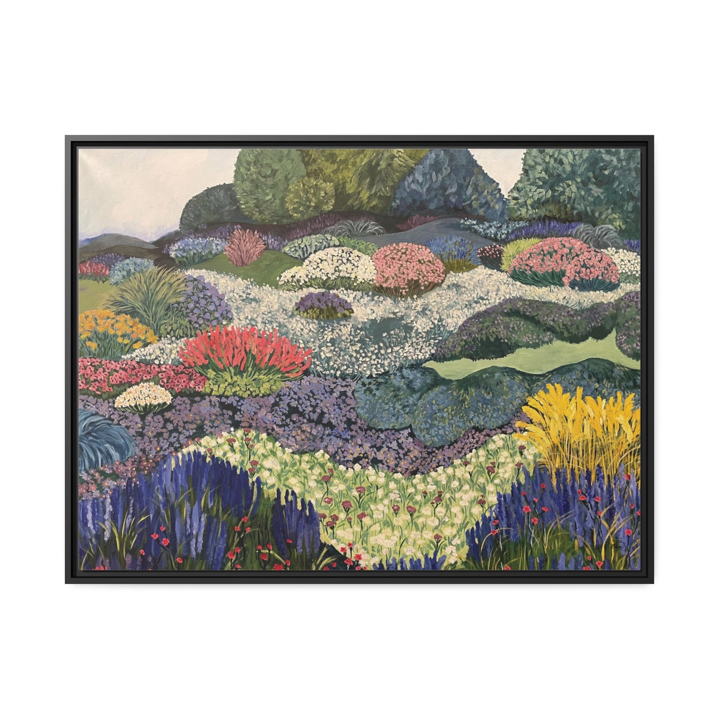 "Flower Carpets" kehystetty*